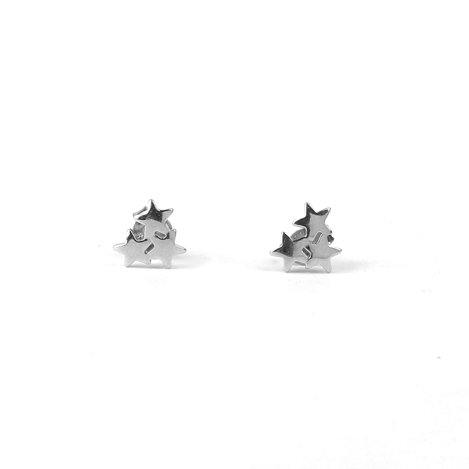 925 sterling silver baby stud earrings
